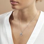 Collier Almas Argent Blanc Oxyde De Zirconium - Colliers avec pierres Femme | Marc Orian
