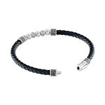 Bracelet Jourdan Pheonix Cuir Noir - Bracelets cuir Homme | Marc Orian