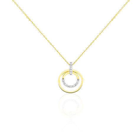 Collier Mellisse Or Jaune Diamant - Colliers avec pierres Femme | Marc Orian