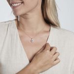 Collier Allande Or Jaune Topaze Et Oxyde De Zirconium - Colliers avec pierres Femme | Marc Orian