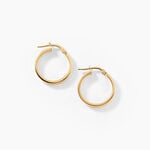 Cr&eacute;oles Cody Argent Dor&eacute; A L'Or 750/1000 - Cr&eacute;oles Femme | Marc Orian