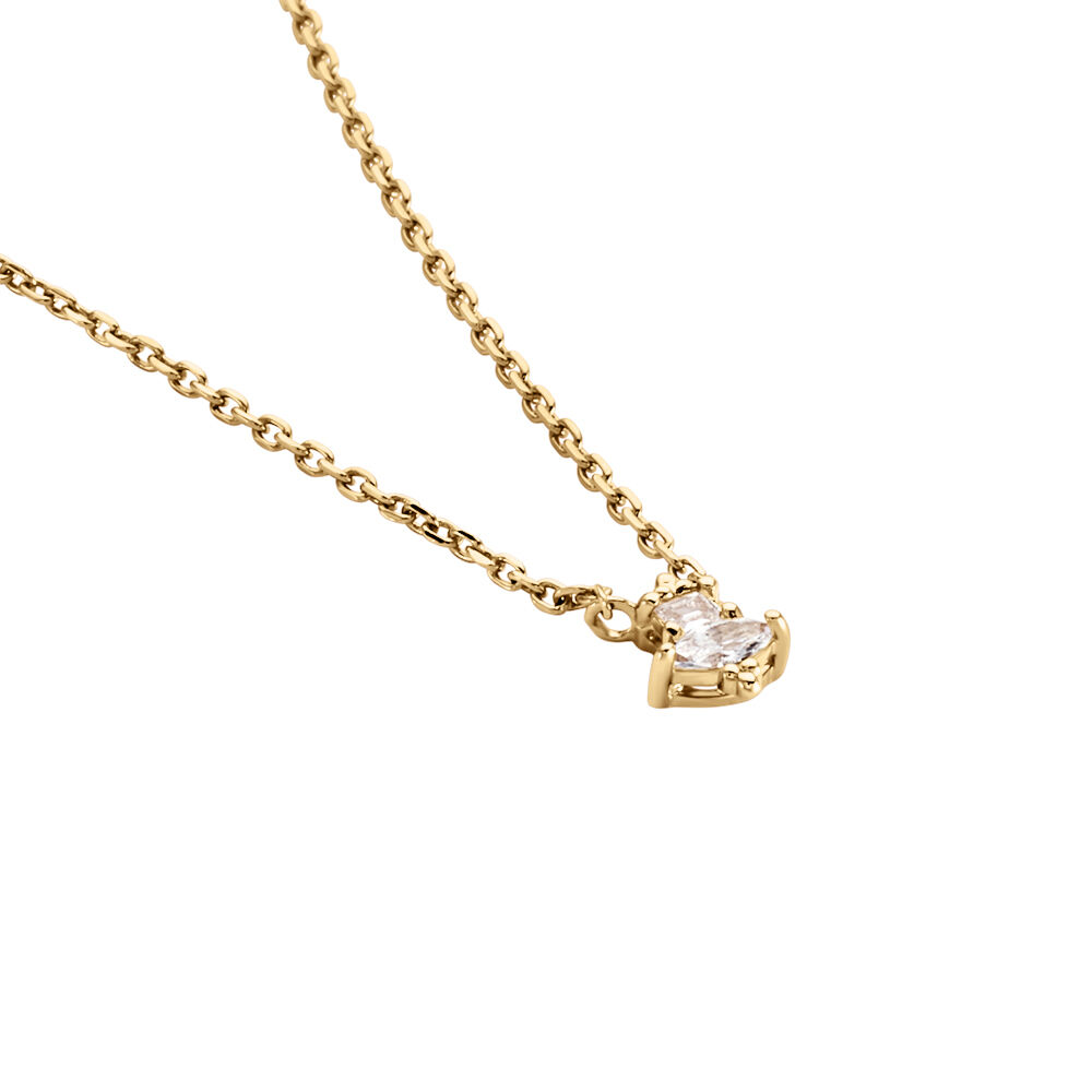 Collier éclat Perlé Plaqué Or Oxyde De Zirconium - Colliers avec pierres Femme | Marc Orian