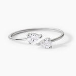 Bague Cinzia Argent Blanc Oxyde De Zirconium - Bijoux fantaisie Femme | Marc Orian