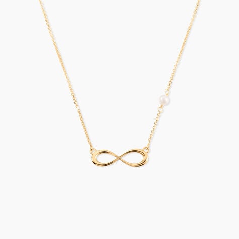 Collier Illenia Or Jaune Perle De Culture - Colliers avec pierres Femme | Marc Orian