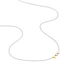 Collier Tania Argent Tricolore - Colliers fantaisie Femme | Marc Orian