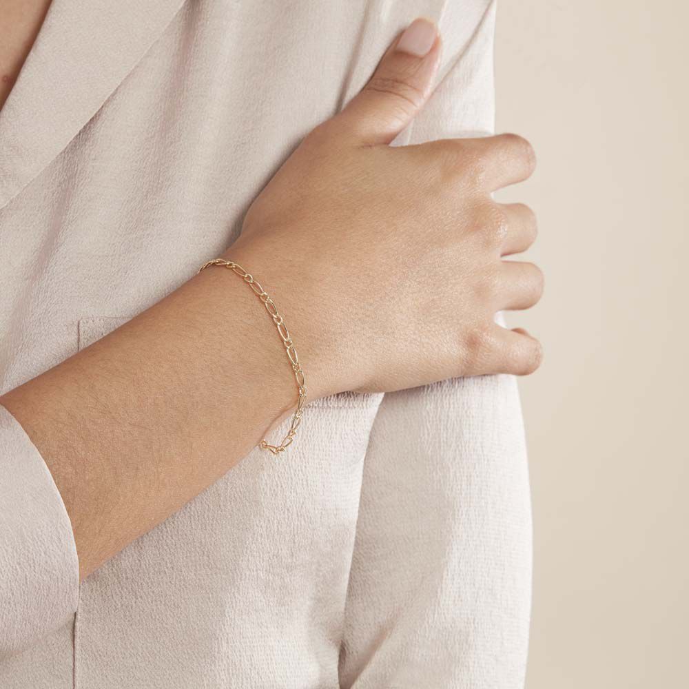 Bracelet Or Jaune Ophelio - Bracelets mailles Femme | Marc Orian