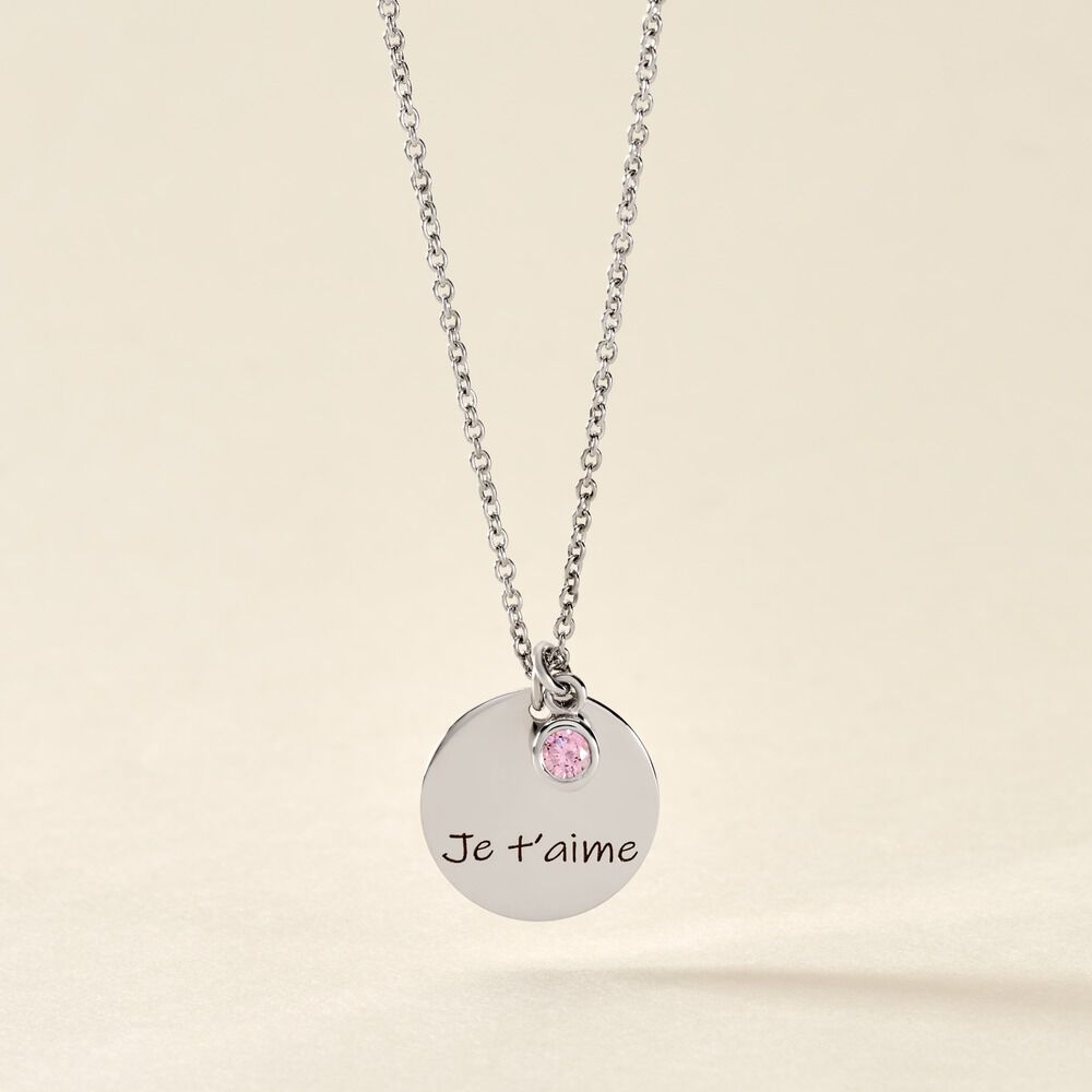 Collier Argent Prew Oxyde De Zirconium - Colliers avec pierres Femme | Marc Orian