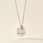 Collier Argent Prew Oxyde De Zirconium - Colliers avec pierres Femme | Marc Orian