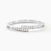 Bague Iryna Argent Blanc Oxyde De Zirconium - Bijoux fantaisie Femme | Marc Orian