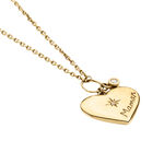 Collier Shima Plaque Or Jaune Oxyde De Zirconium - Colliers avec pierres Femme | Marc Orian