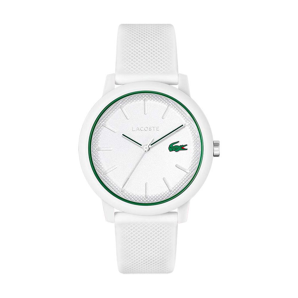 Montre Lacoste 12.12 Blanc - Montres &eacute;tanches Homme | Marc Orian