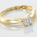Bague Solitaire Artemis Or Jaune Diamant - Parures de mariage Femme | Marc Orian