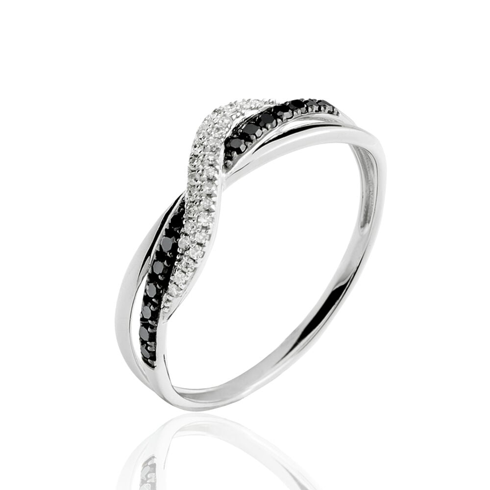 Bague Valencia Or Blanc Diamant - Parures de mariage Femme | Marc Orian