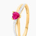 Bague Skylar Or Bicolore Rubis Diamant - Bagues vintage Femme | Marc Orian