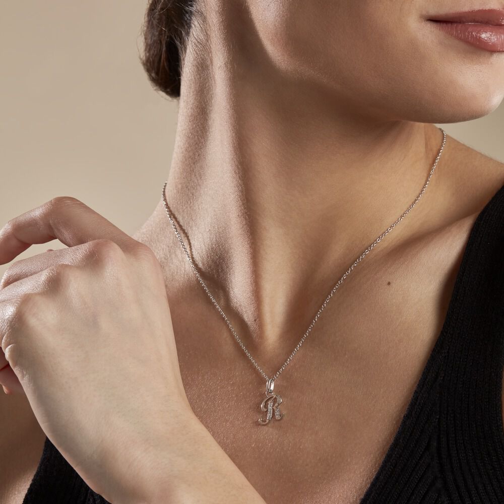 Collier Argent Fifi Oxydes De Zirconium - Colliers avec pierres Femme | Marc Orian