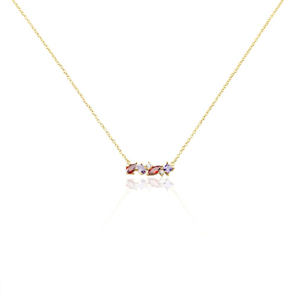 Collier Muire Plaqué Or Oxyde - Colliers avec pierres Femme | Marc Orian