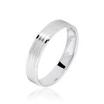 Alliance Basile Or Blanc - Alliances duo Unisex | Marc Orian