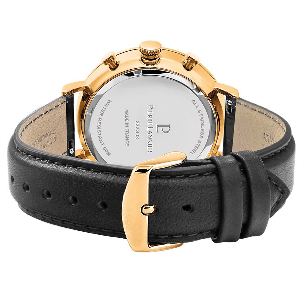 Montre Pierre Lannier Baron Noir - Montres étanches Homme | Marc Orian