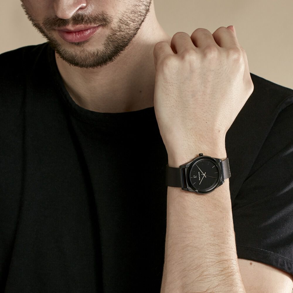Montre Pierre Lannier Candide Noir - Montres étanches Homme | Marc Orian