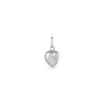 Pendentif Eudocie Coeur Lisse Or Blanc - Pendentifs Famille | Marc Orian