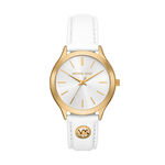 Montre Michael Kors Slim Runway Blanc - Montres &eacute;tanches Femme | Marc Orian