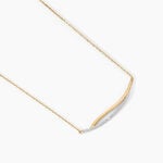 Collier Una Or Jaune Diamant - Colliers avec pierres Femme | Marc Orian