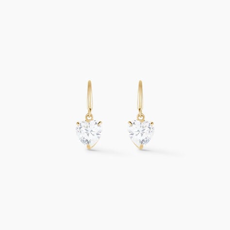 Boucles D'oreilles Djimmy Or Jaune Oxyde - Pendantes Femme | Marc Orian