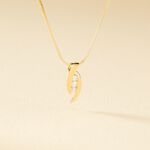 Collier Trilogie Or Jaune Diamant - Colliers avec pierres Femme | Marc Orian