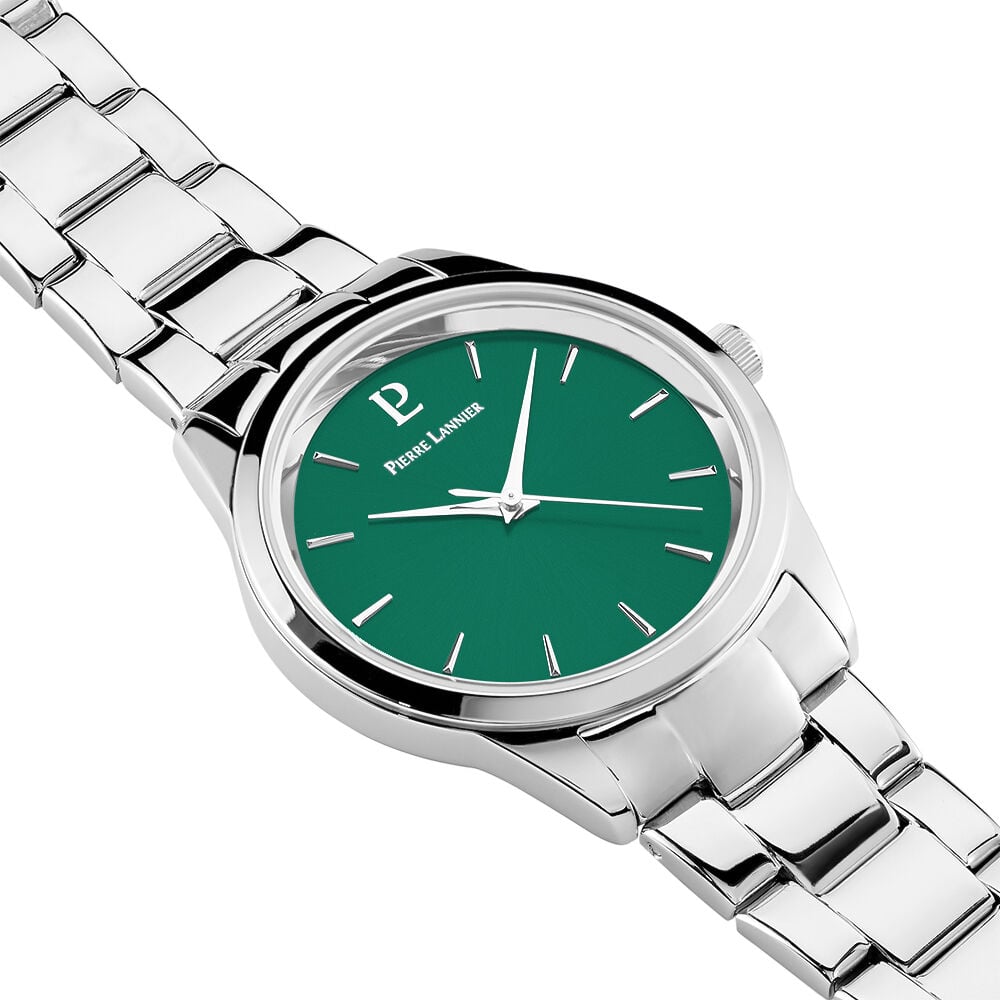 Montre Pierre Lannier Roxane Vert - Montres classiques Femme | Marc Orian