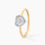 Bague Catrin Or Jaune Diamant - Bagues pierres pr&eacute;cieuses Femme | Marc Orian