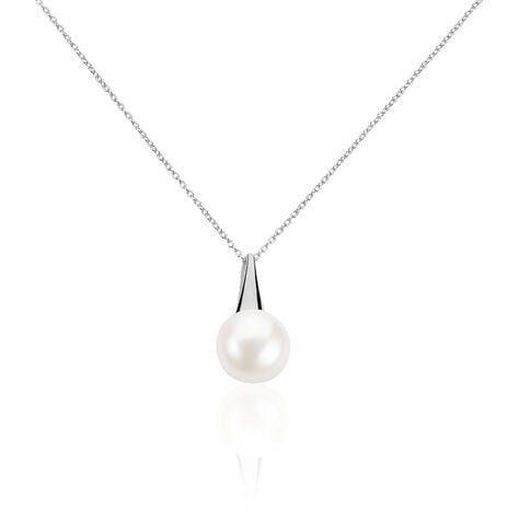 Collier Mahora Argent Blanc Perle De Culture - Colliers avec pierres Femme | Marc Orian