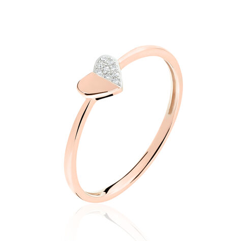 Bague Emilia Or Rose Diamant - Bagues pierres précieuses Femme | Marc Orian