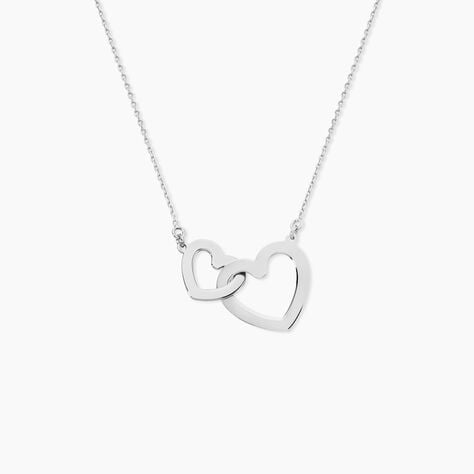 Collier Aalia Argent Blanc - Colliers fantaisie Femme | Marc Orian