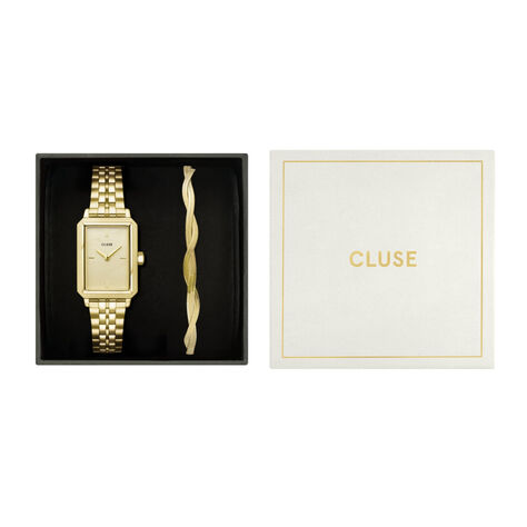 Coffret De Montre Cluse Fluette Champagne - Coffrets de montres Femme | Marc Orian