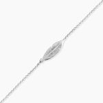 Bracelet Euriell Argent Blanc - Bracelets fantaisie Femme | Marc Orian