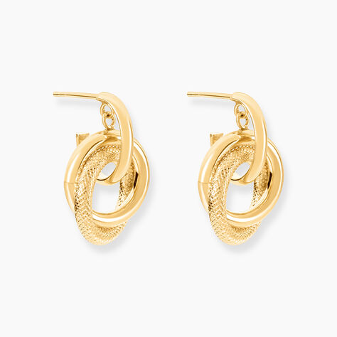 Boucles D'Oreilles Pendantes Boudicca Or Jaune - Pendantes Femme | Marc Orian