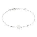 Bracelet Argent Blanc Taneka - Bracelets fantaisie Femme | Marc Orian
