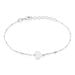 Bracelet Argent Blanc Taneka - Bracelets chaînes Femme | Marc Orian