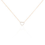 Collier Maude Or Rose Diamant - Colliers avec pierres Femme | Marc Orian