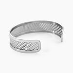 Bracelet Jonc Aud Acier Blanc - Bracelets joncs Femme | Marc Orian
