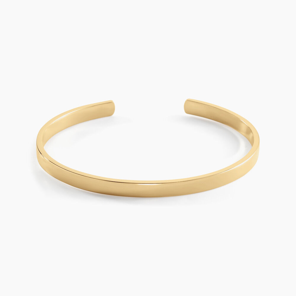 Bracelet Jonc Graca Plaqu&eacute; Or Jaune - Bracelets joncs Femme | Marc Orian