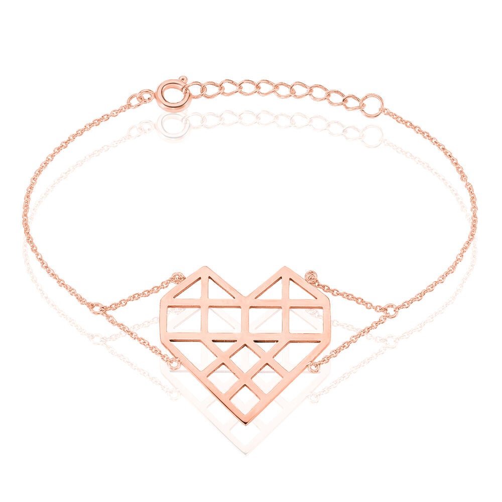 Bracelet Angeles Acier Rose - Bracelets chaînes Femme | Marc Orian