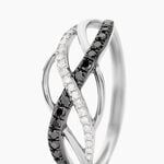 Bague Amara Or Blanc Diamant - Parures de mariage Femme | Marc Orian