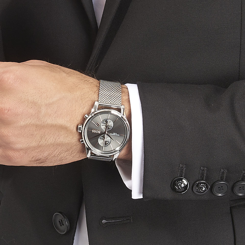 Montre Boss Jet Classic Gris - Montres étanches Homme | Marc Orian