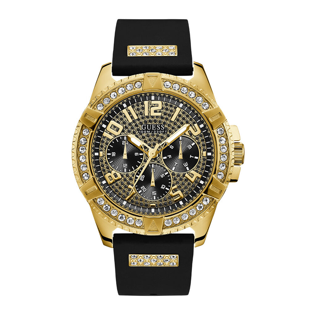 Montre Guess Frontier Noir - Montres étanches Homme | Marc Orian