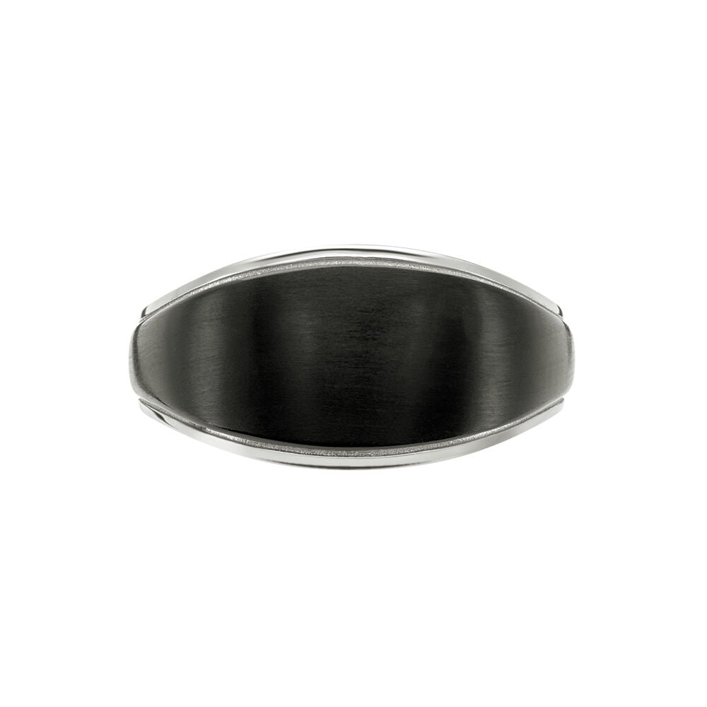 Bague Otis Acier Argent&eacute; - Bijoux fantaisie Homme | Marc Orian