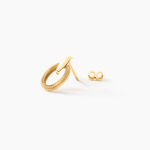 Boucles D'Oreilles Puces Iveline Or Jaune - Puces Femme | Marc Orian