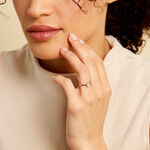 Bague Solitaire Athena Or Blanc Diamant - Parures de mariage Femme | Marc Orian