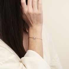 Bracelet Plaqué Or Lisha Oxyde De Zirconium - Bracelets chaînes Femme | Marc Orian