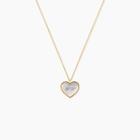Collier Josine Or Jaune Nacre - Colliers avec pierres Femme | Marc Orian